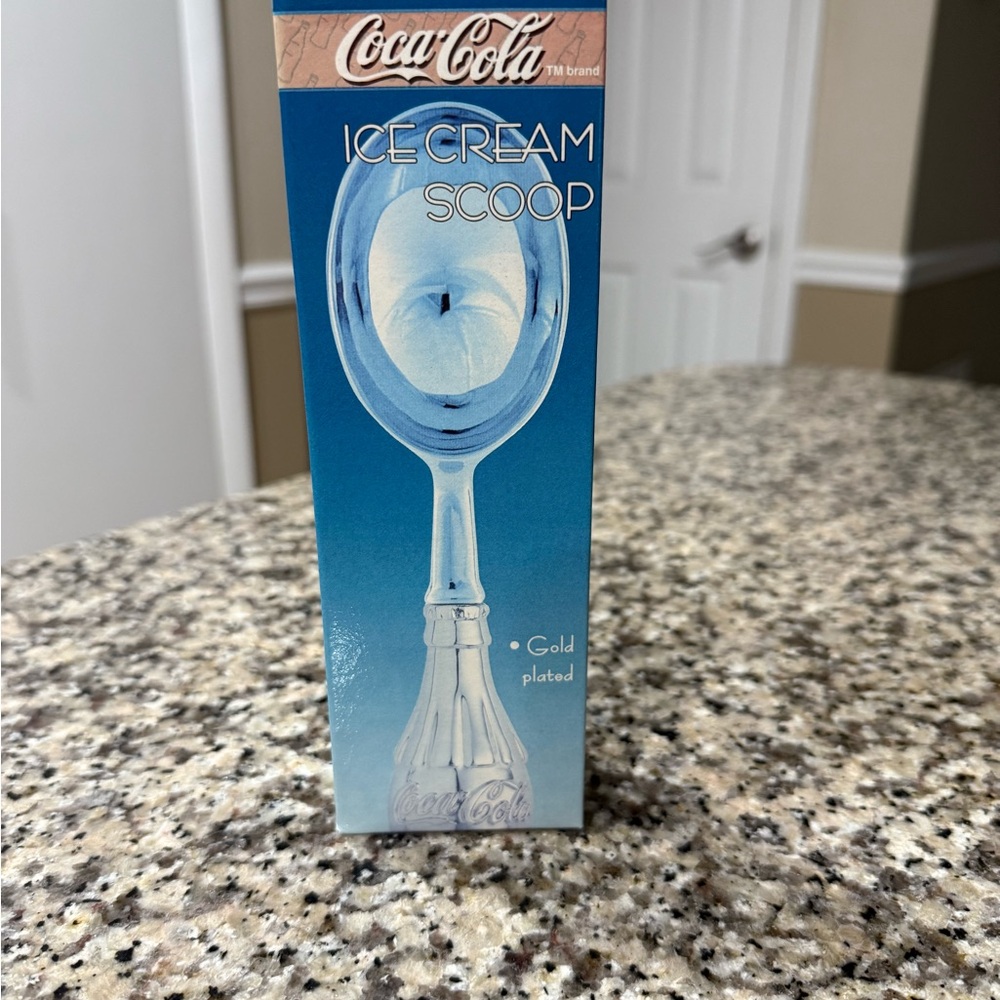 Coca Cola Gold-Plated Ice Cream Scoop